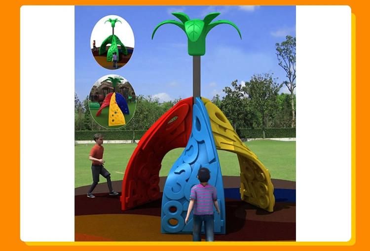 Quotation Two Panel Outdoor Jungle Gym Rope Climbing Plastic Structure for Amusement Park