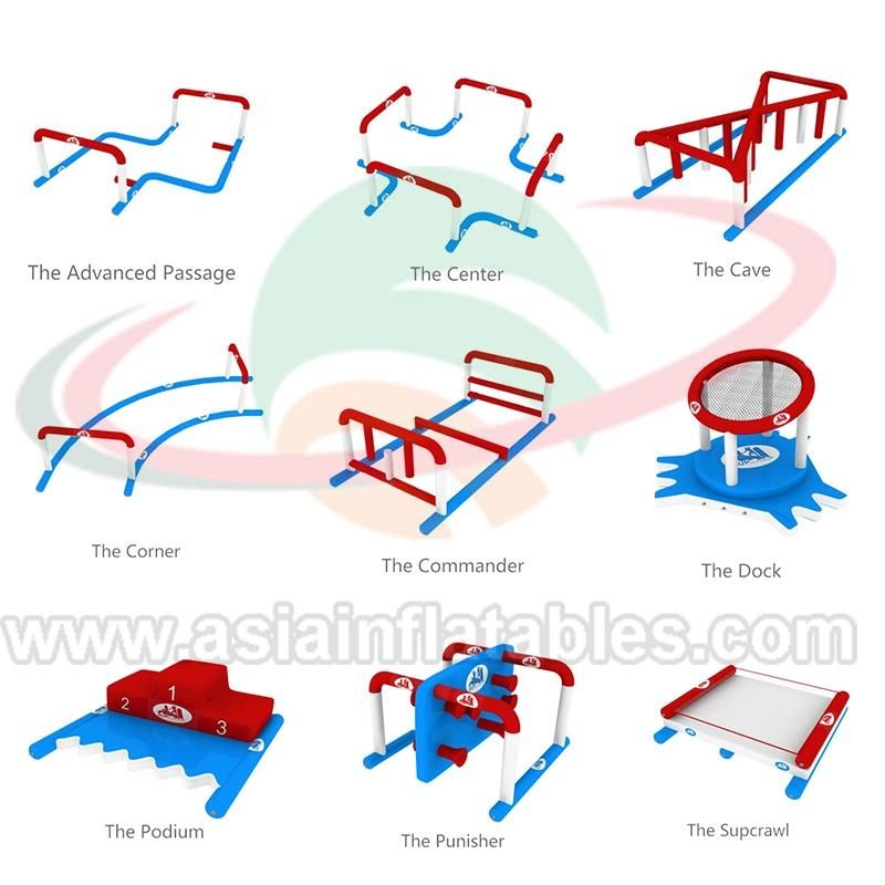 Inflatable Water Toys Sup Obstacle Water Games Pool Equipment