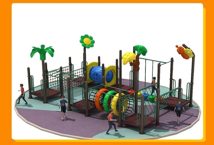 Quotation Outdoor Playground Kids Backyard Play Set Bridge Climbing Rope Net