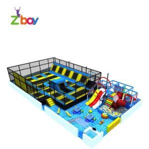 Commercial Indoor Castle Style Playground Equipment Sea Ball Pool Children Games