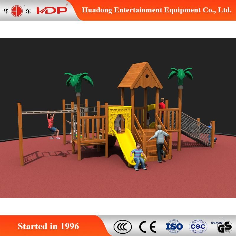 2017 Funny Outdoor Forest Series Funny Park Playground Slide (HD-MZ048)