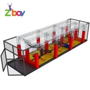 Commercial Trampoline Playground Kids Indoor with Ninja Warrior