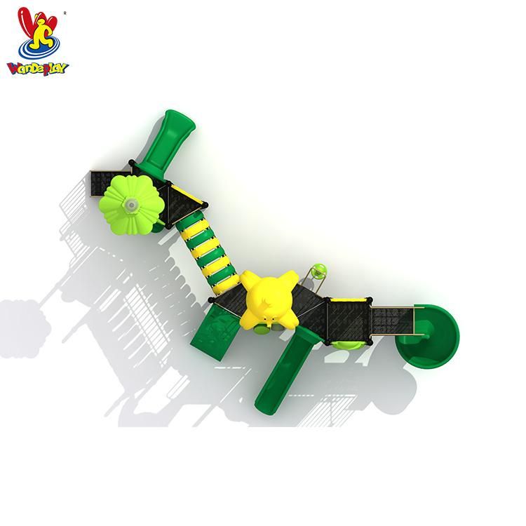 GS TUV Standard Amusement Park Playsets Kindergarten Kids Playhouse Toy Children Water Park Slide Games Plastic Play Slide Equipment Outdoor Playground