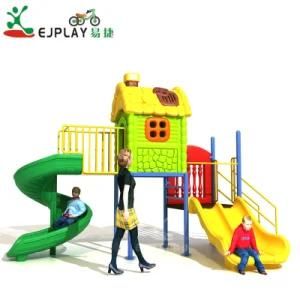 Small Size Children Plastic Playground Slide Amusement Park Outdoor Playground