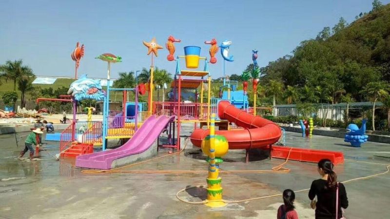 Ce Approved Multifunction Plastic and Steel Tube Water Park (TY-08701)