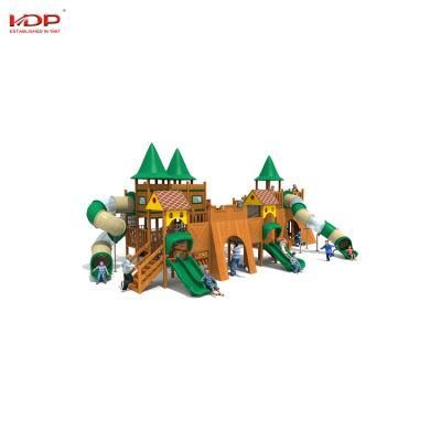 Large Wooden Outdoor Playground Theme Amusement Equipment for Kids