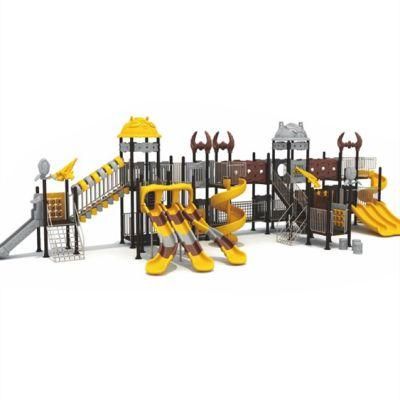 New Kids Outdoor Playground Equipment Community Park Large Plastic Slide