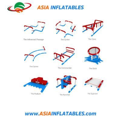 Inflatable Water Games Equipment Sup Floating Stand up Paddleboading Obstacle