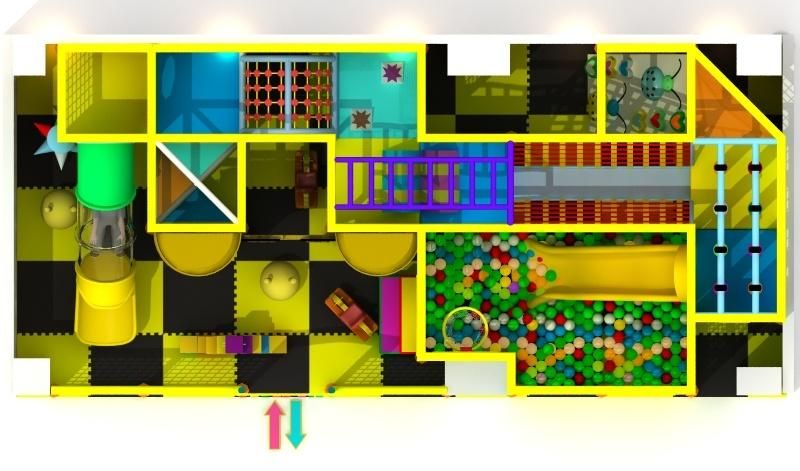 Tongyao Guangzhou New Design Candy Theme Indoor Playground Equipments (TY-17418-2)