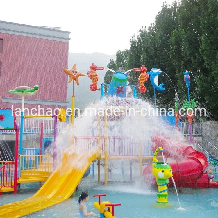 Theme Park Customized Water House with Slides
