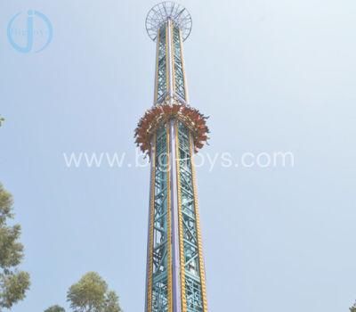 Thrill Rides Free Fall Sky Drop Tower for Amusement Park Drop Tower/ Free Fall Tower