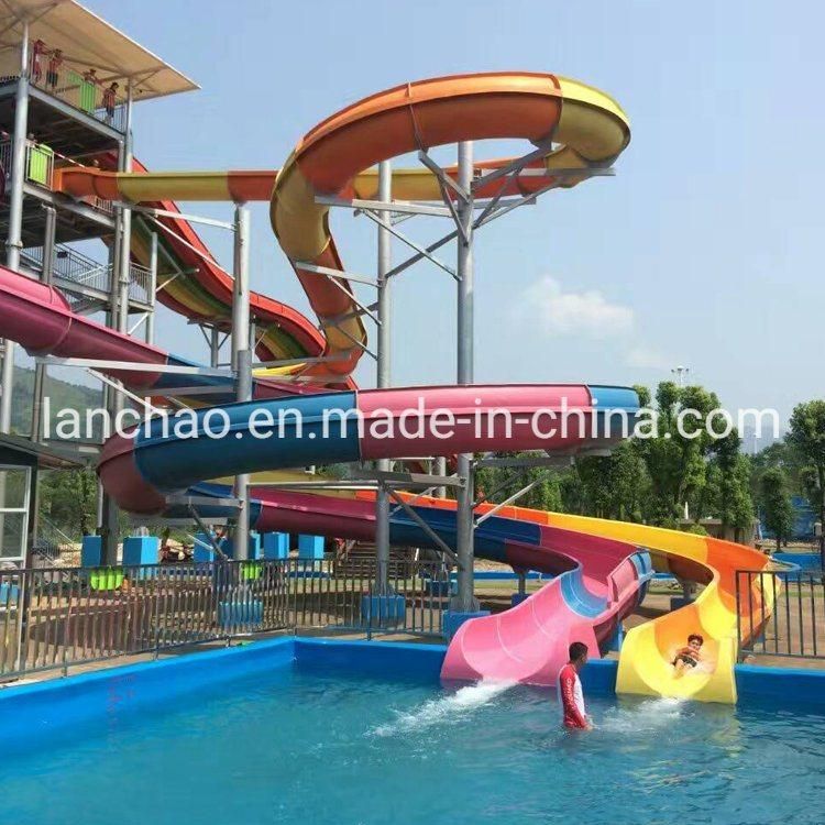 Fiberglass Gyration Slide for Water Park