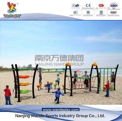 High Quality Plastic Swing Playground Garden Swing with Climbing Frame
