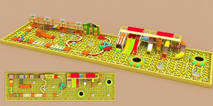 Children Indoor Soft Naughty Castle Playground Structure