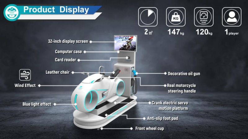 Vr Racing Motor Motorbike Machine 9d Vr Motorcycle Simulator