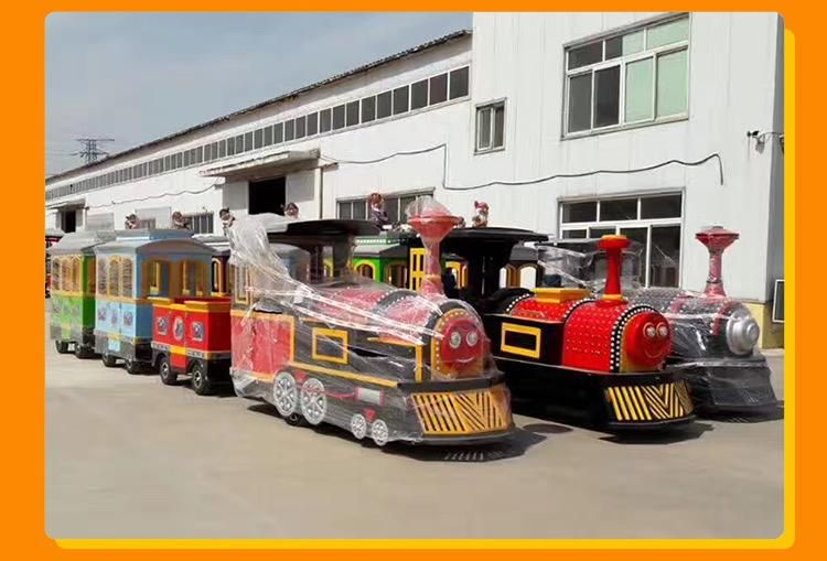 Kaile Amusement Park Thomas Mini Kids Adult Shopping Mall Electric Trackless Train