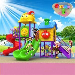 School Cartoon Sunshine Slide Combination Children Playground (BBE-A61)