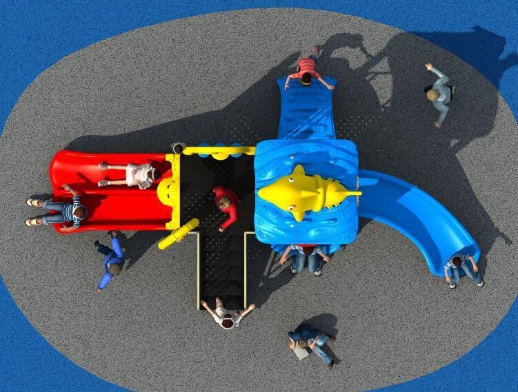 New Design Children Slide Equipment Outdoor Playground