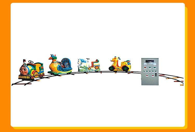 Fiberglass Electric Mini Amusement Kiddie Rides Outdoor Park Train Rides (KL6031)