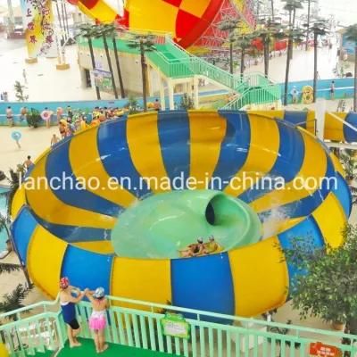Large Amusement Water Slide for Indoor Aqua Theme Park