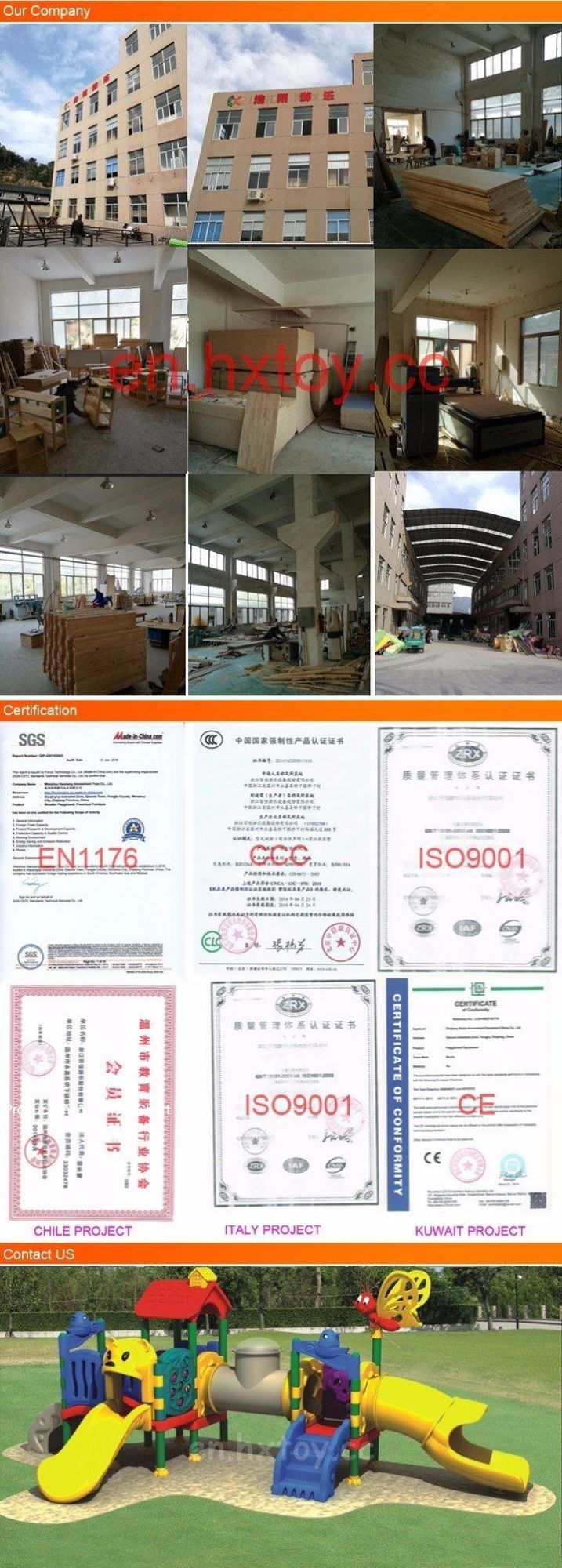 China Competitive Outdoor Plastic Amusement Park for Children