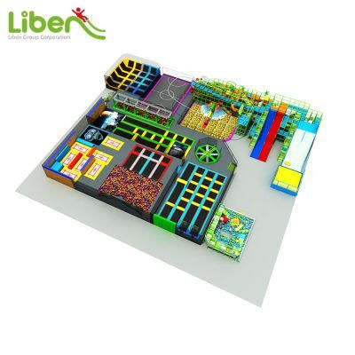 Attractive Jumping Bed and Indoor Playground for Large Amusement Park