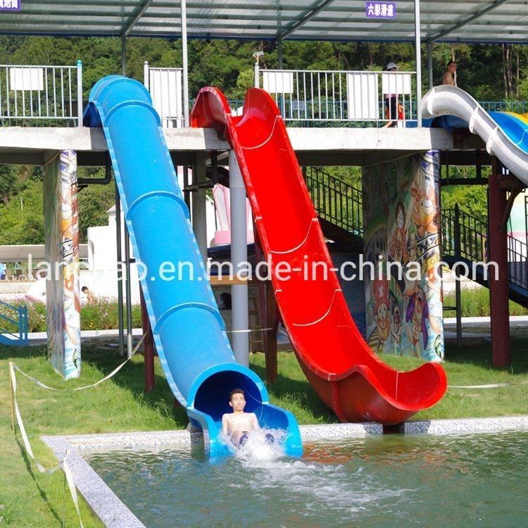 Aqua Park Water Play Equipment Fiberglass Water Slide