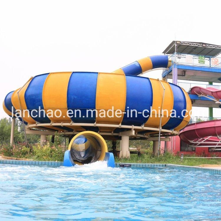 4-Person Big Water Park Slide Equipment for Adults