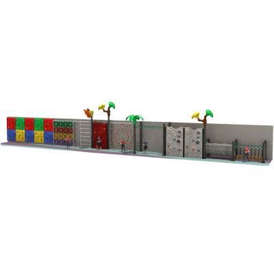 Large Amusement Park Outdoor Gym Fitness Equipment Children Rock Climbing Wall for Parks