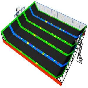 Hot Selling Trampoline Indoor Trampoline with Soft Play Ball Pool