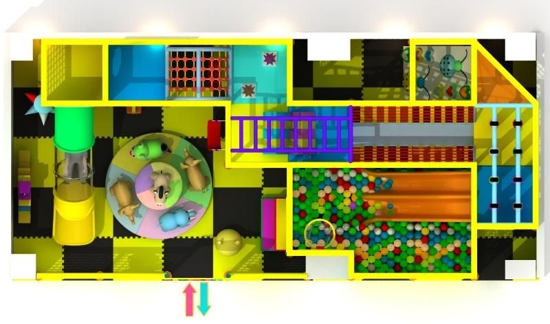 Tongyao Guangzhou New Design Candy Theme Indoor Playground Equipments (TY-17418-2)