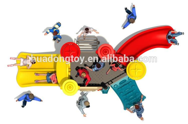 Children Playground Equipment Cheap Outdoor Plastic Kids Slides for Sale