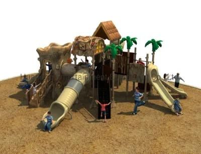 Hot Sale New Design Kindergarten Commercial Kids Plastic Outdoor Playground Equipment