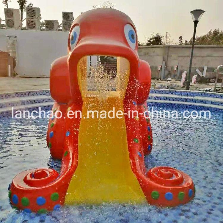 Kids Small Water Park Slide Fiberglass Family Pool Slide