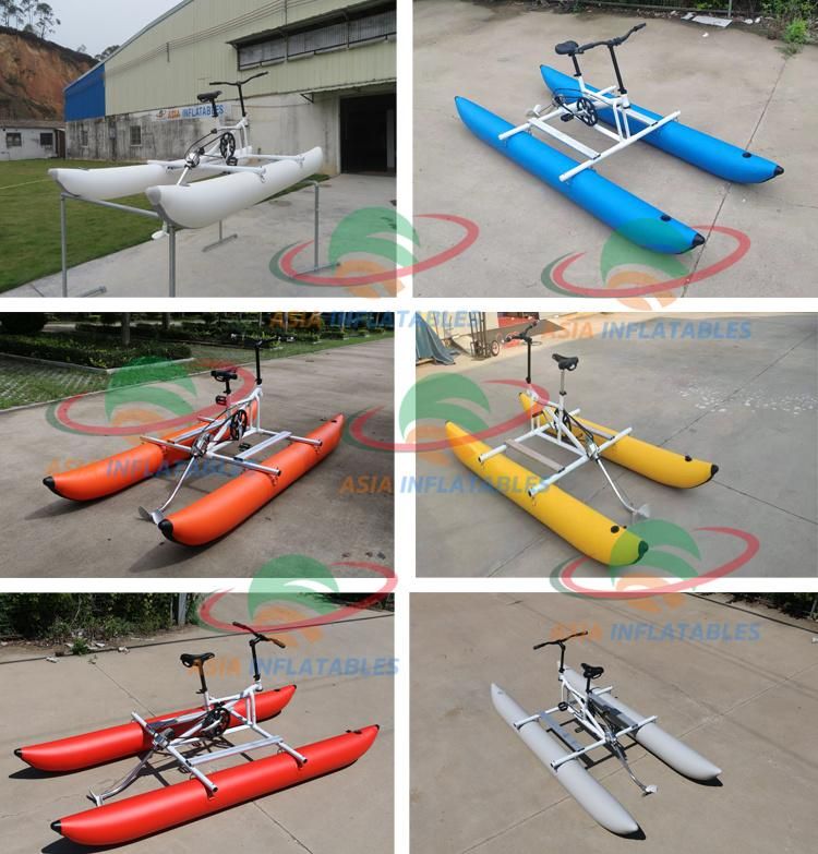 Inflatable Pontoon Water Bike / Inflatable Drop Stitch Water Bike